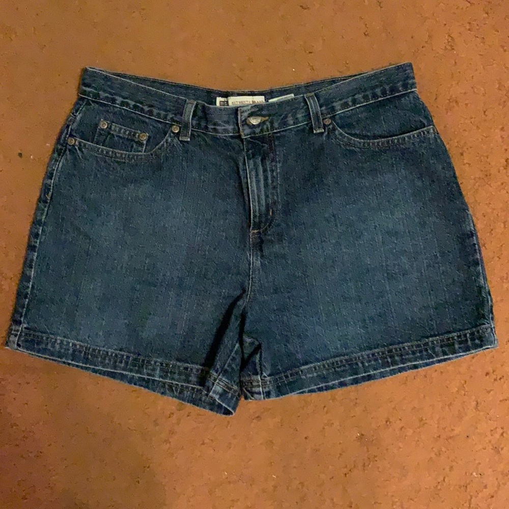 High Waisted Blue Jean Shorts